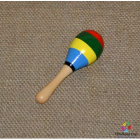 Maracas lemn mic jamaican