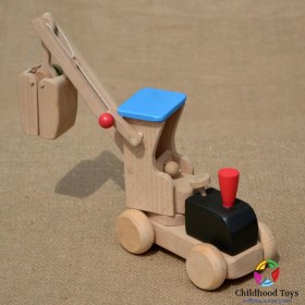 Excavator din lemn