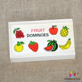 Domino lemn cu fructe