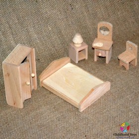 Mobilier lemn, dormitor M2