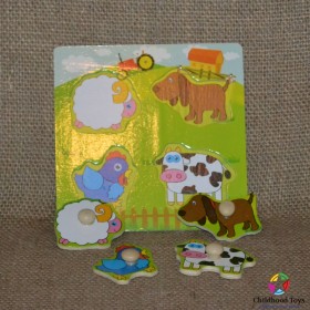 Puzzle incastru lemn M10