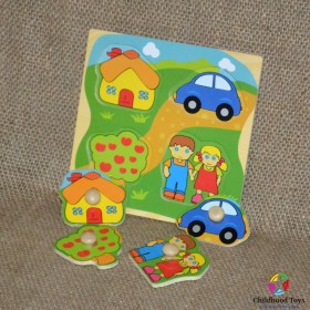 Puzzle incastru lemn M8