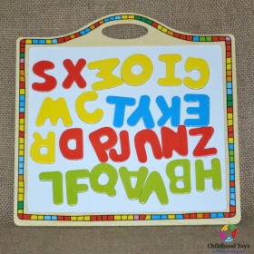Tabla magnetica cu litere din lemn M2