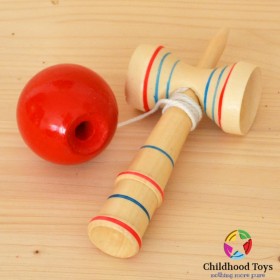 Jucarie lemn Kendama mare