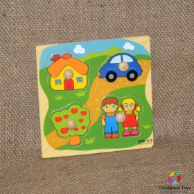 Puzzle incastru lemn M8
