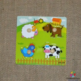 Puzzle incastru lemn M10