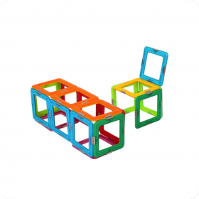 Set constructie 3D Magspace 36 piese Colorful World Set 7