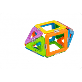 Set constructie 3D magnetic Magspace 14 Piese Magnetic Magic Power 5