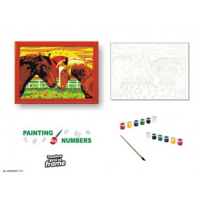 FRABOX Set painting by numbers Cai 2