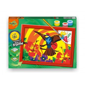 FRABOX Set painting by numbers Pasare
