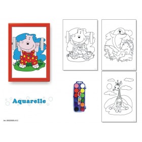 FRABOX Set pictura aquarelle Delfin 2