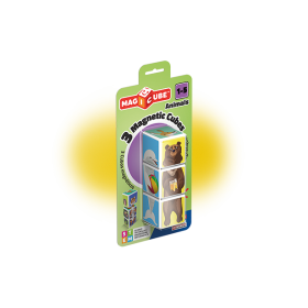 Set magnetic Geomag Magicube Animale 1