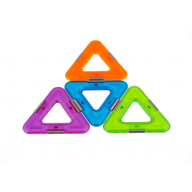 Set constructie 3D Magspace 10 piese Triangle Set Rezerve Magnetice 2