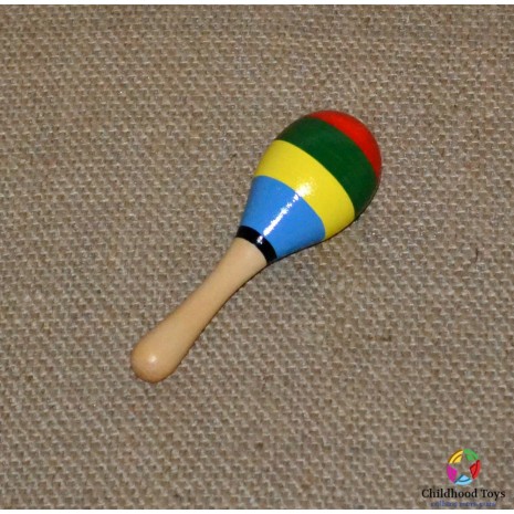 Maracas lemn mic jamaican