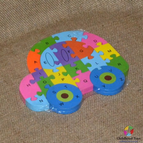 Puzzle lemn cu vehicul M7