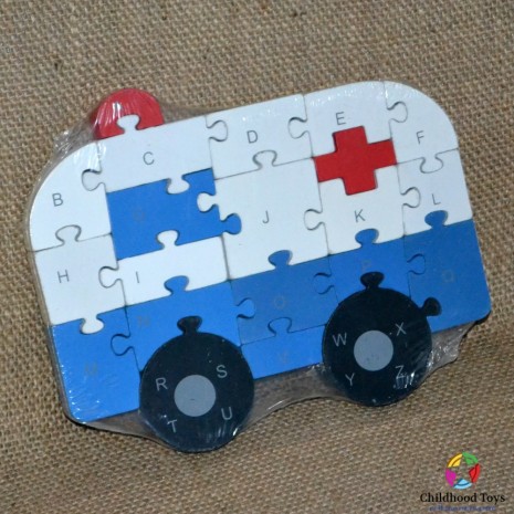 Puzzle lemn cu vehicul M9