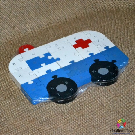 Puzzle lemn cu vehicul M9