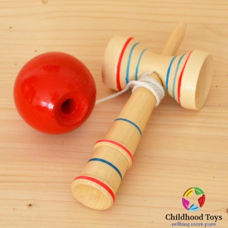 Jucarie lemn Kendama mare