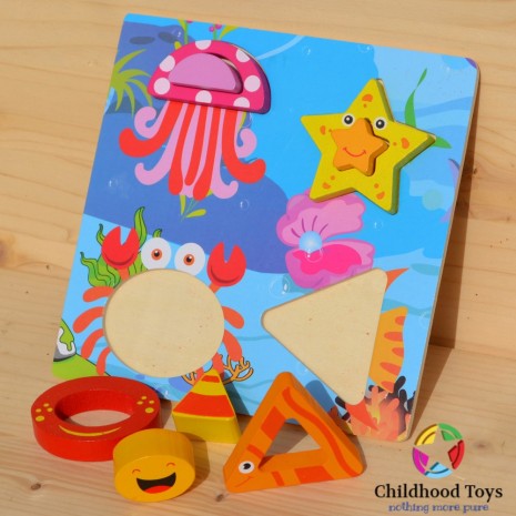 Puzzle relief 3D animale marine