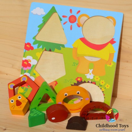 Puzzle relief 3D animale din jungla