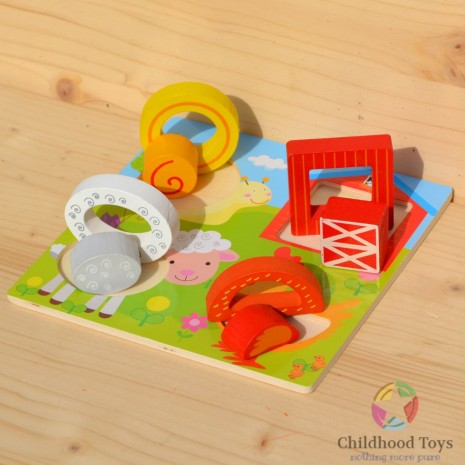 Puzzle relief 3D animale domestice