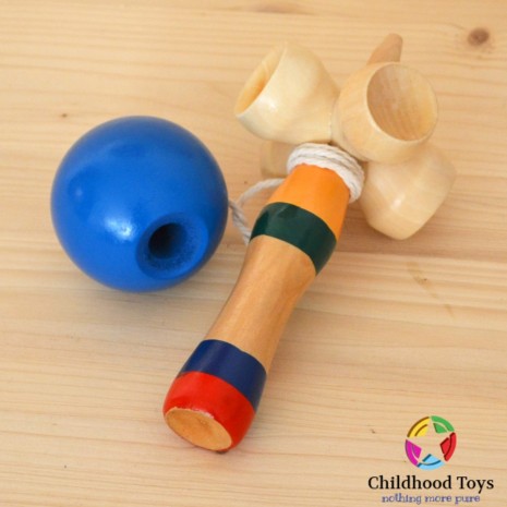 Jucarie lemn Kendama 5 cup