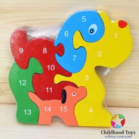 Puzzle lemn catel M21