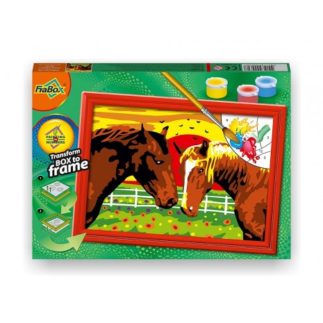 FRABOX Set painting by numbers Cai 1