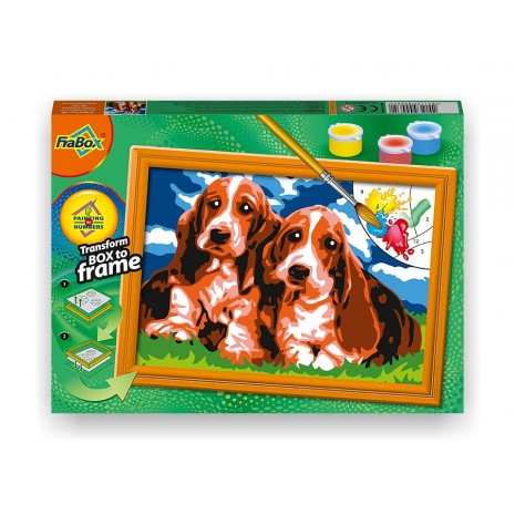 FRABOX Set painting by numbers Catei 1