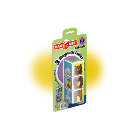 Set magnetic Geomag Magicube Animale 1