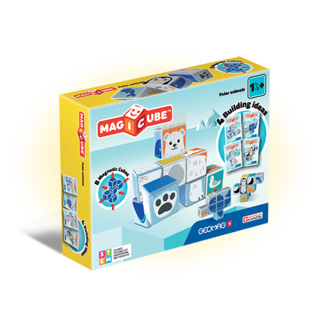 Set magnetic Magicube Animale Polare 1