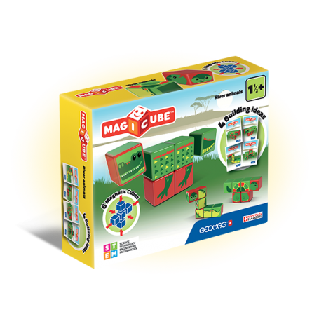Set magnetic Magicube Animale de rau 1