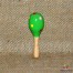 Maracas lemn mic verde