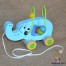 Jucarie motrica lemn elefant