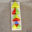 Puzzle incastru lemn cu forme geometrice M2