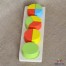 Puzzle incastru lemn cu forme geometrice M4
