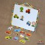 Tabla magnetica cu vehicule din lemn M2