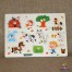 Puzzle incastru lemn ferma animalelor M6