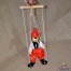 Jucarie lemn marioneta Pinocchio