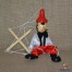 Jucarie lemn marioneta Pinocchio