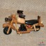 Motocicleta din lemn tip 2