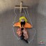 Marioneta lemn Clovn galben