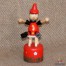 Jucarie lemn, figurina Pinochio cu buton