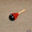 Maracas lemn mic buburuza