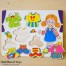 Puzzle imbraca fetita
