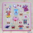 Puzzle incastru lemn imbraca fetita