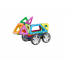 Set constructie 3D magnetic Magspace 25 Piese Mini Karting Set 7