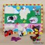 Puzzle incastru lemn ferma animalelor