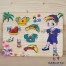 Puzzle incastru lemn cu baietel n1