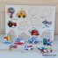 Puzzle lemn incastru cu vehicule